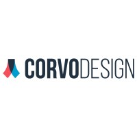 Corvo Design logo - Similar company to Risoterapia Producciones - Menahem Belilty