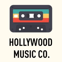 Hollywood Music Company logo - Similar company to Square Music Company