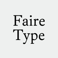 Faire Type logo - Similar company to Studio Rodrigo