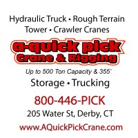 A Quick Pick Crane & Rigging Service logo - Similar company to Gerali Custom Design