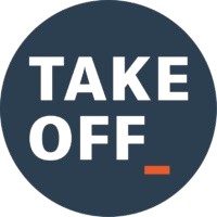 TAKE OFF logo - Similar company to Takeoff Creative