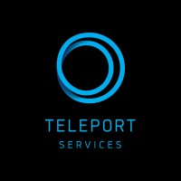 Teleport Services logo - Similar company to Blackcatreddot Archviz