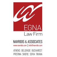 EGNA Law Firm Navridis & Associates ATHENS BELGRADE BUCHAREST PRISTINA SKOPJE SOFIA TIRANA logo - Similar company to Lodgrin Network