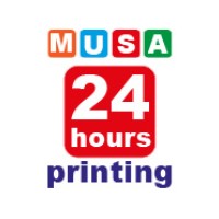 Musa 24 Hours Printing logo - Similar company to Micrologic Media