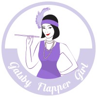 Gatsby Flapper Girl logo - Similar company to Mb Textil Srl