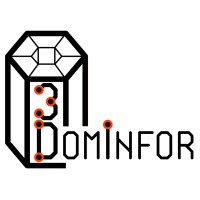 Dominfor 3D logo - Similar company to Pointless - Think Digital
