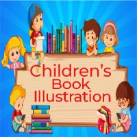 Children's Book Illustration logo - Similar company to Bumblecat Design & Illustration