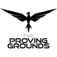 The Proving Grounds logo - Similar company to Gunsitters- Secure Firearm Storage