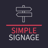 Simple Signage logo - Similar company to Beckham Enterprises