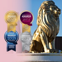 The Lion Richlands logo - Similar company to Maggotify