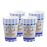 Personalised Paper cups and plates logo - Similar company to Scyphus Branded Paper Cups