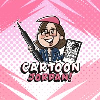 Cartoon Jordan logo - Similar company to Cartoon Kingdom