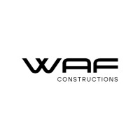 WAF construction logo - Similar company to Aboelwafa