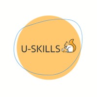 U-SKILLS logo - Similar company to Nicknack - Acquired By Papaya Global