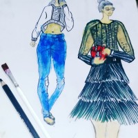 Fashion Designing| Fashion Sketches| Fashion Creation logo - Similar company to Cashcraft - World'S No.1 Cashback & Coupons Script