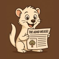 The ADHD Weasel logo - Similar company to Agents Of Discovery