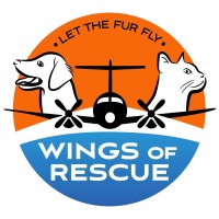 Wings of Rescue logo - Similar company to Pilots N Paws