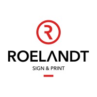 Roelandt sign & print logo - Similar company to Q-Grafix