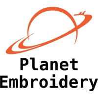 Planet Embroidery logo - Similar company to Sharptext Cork Ltd