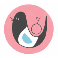 Magpie Illustration Agency logo - Similar company to Chulo Creative - Public Art And Illustration Agency