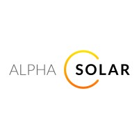 Alpha Solar logo - Similar company to Alpha Solar