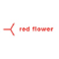 red flower logo - Similar company to Amaf