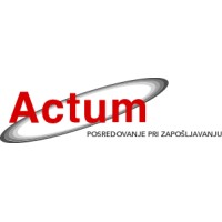 Actum Recruitment Agency logo - Similar company to Interstaff Services Ltd