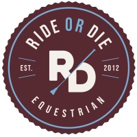 Ride or Die Equestrian logo - Similar company to 2 Horse Apparel Llc