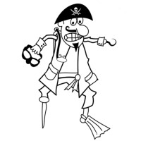 CORSAIR DIVING MALTA logo - Similar company to Sharklab-Malta