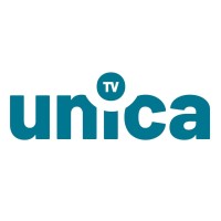 Unica TV logo - Similar company to Screenworld.It