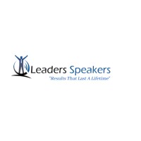 Leaders Speakers logo - Similar company to The Presentation Team - Powerpoint Design & Training + Presentation Skills & Executive Speech Coach