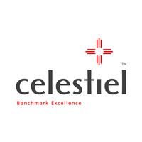 Celestiel logo - Similar company to Trridev Labelss Mfg Co