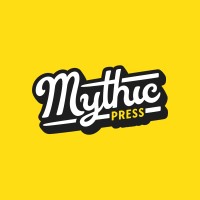 Mythic Press logo - Similar company to Flywheel Presents