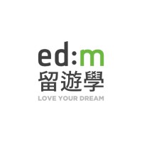 ed:m Education, Taiwan logo - Similar company to Samjin Amook(삼진어묵)