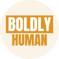 Boldly Human Podcast logo - Similar company to Vision208