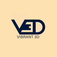Vibrant 3D logo - Similar company to Zest Creatives 3D Pvt Ltd