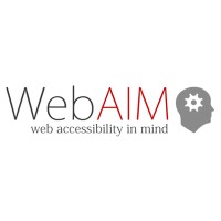 WebAIM logo - Similar company to Digitala11Y