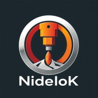 NideloK 3D design and CNC Manufacturing logo - Similar company to Cnc Star