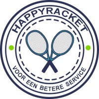 HappyRacket logo - Similar company to Han Lean-Qrm Centrum