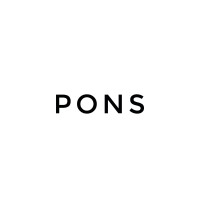 PONS logo - Similar company to Pons Ip