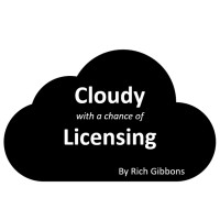 Cloudy with a chance of Licensing logo - Similar company to Synyega