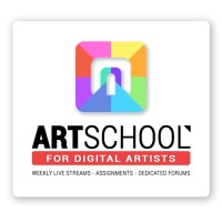 ART School: Digital Artists logo - Similar company to Digitalpainting.School