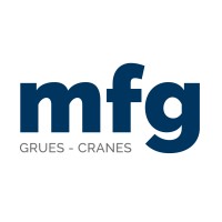 Les grues MFG logo - Similar company to Les Pompes Mega