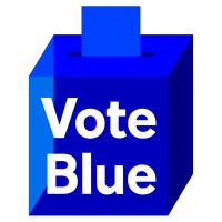 Vote Blue logo - Similar company to Vote.