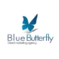 Blue Butterfly logo - Similar company to Logdirect