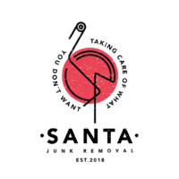 Santa Junk Removal logo - Similar company to Load Runner Trailers