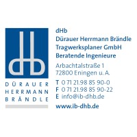 dHb Dürauer Herrmann Brändle Tragwerksplaner GmbH logo - Similar company to Kuckein Consulting