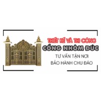 Cổng Nhôm Đúc Biệt Thự Mẫu Đẹp Nhất