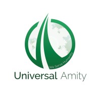 Universal Amity logo - Similar company to Ucchash Prohor