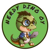 NerdyDino logo - Similar company to Sadex Oy